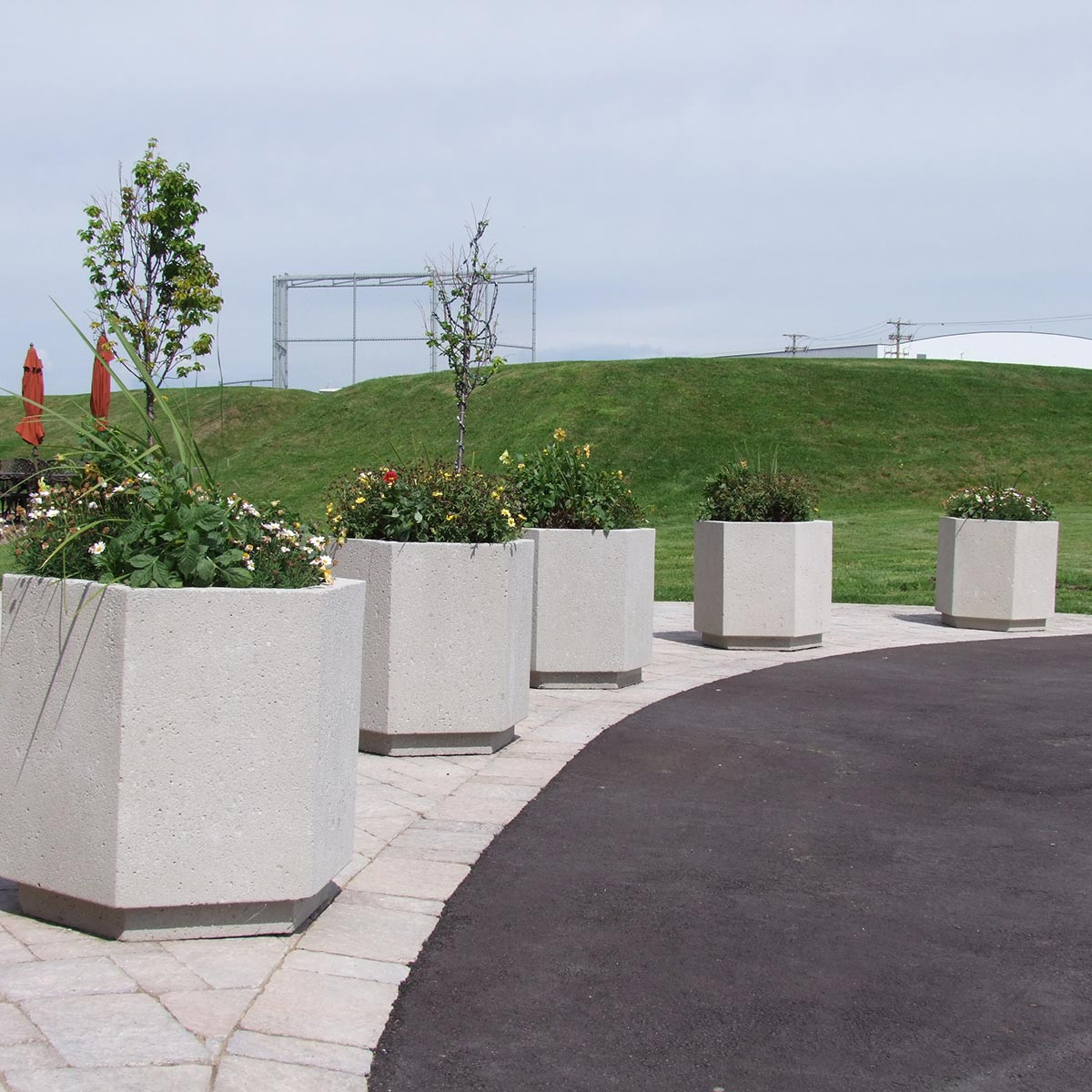 Bacs à fleurs MU-58 mobilier urbain