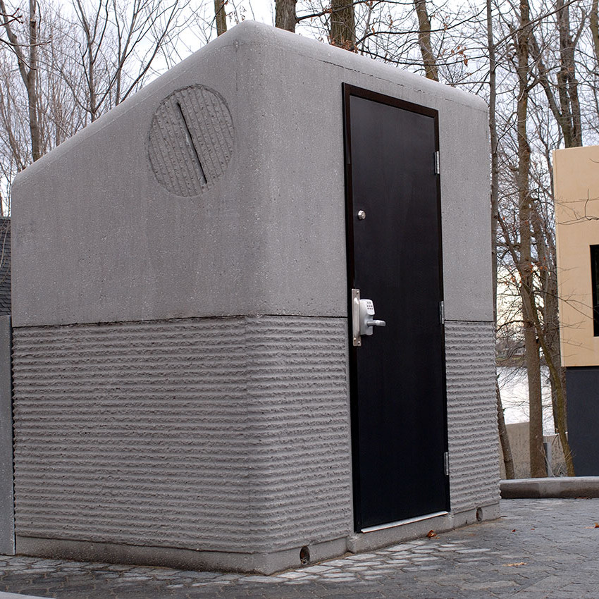 Remise en béton | Patio Drummond