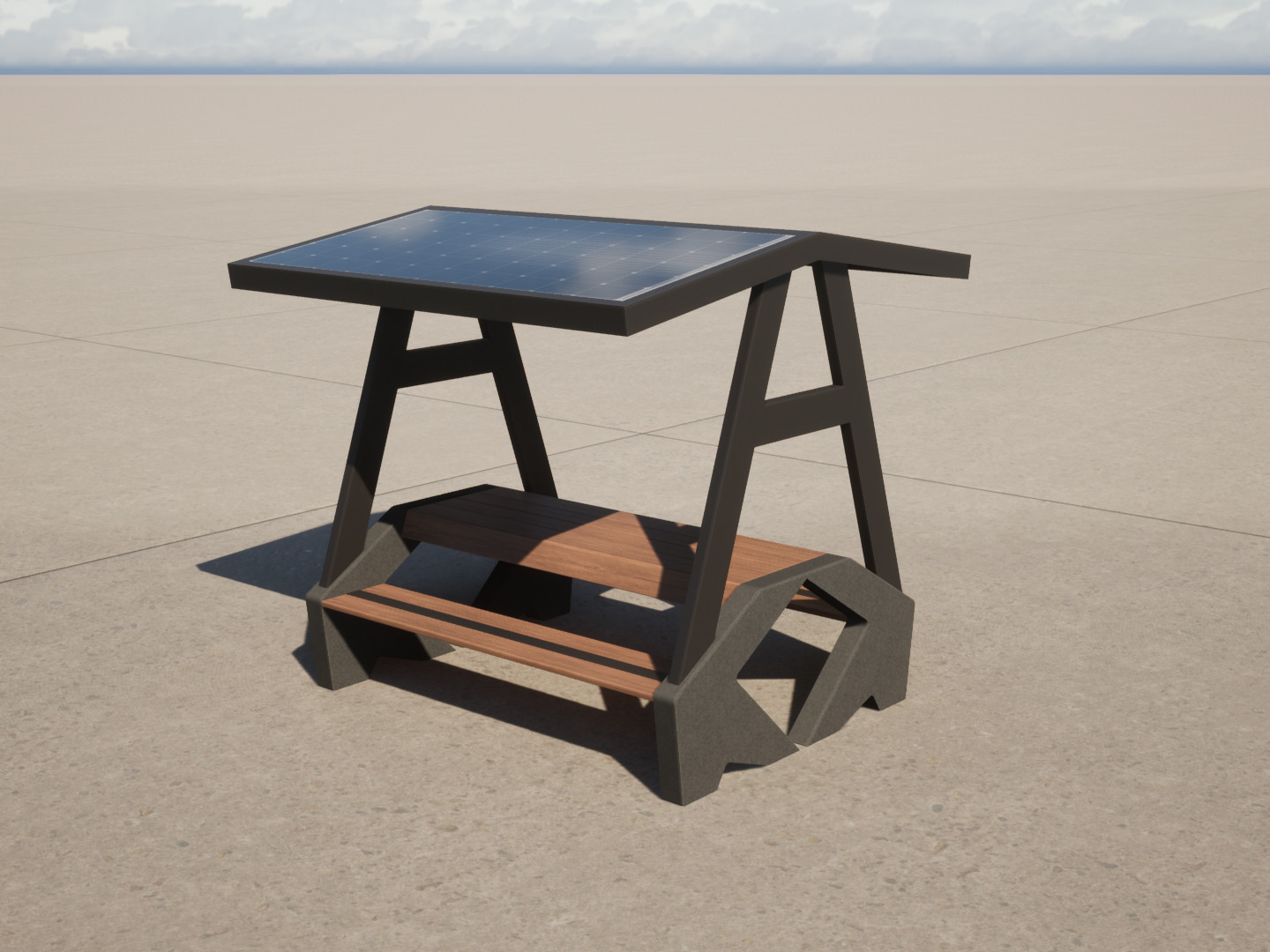 Table Sola mobilier urbain