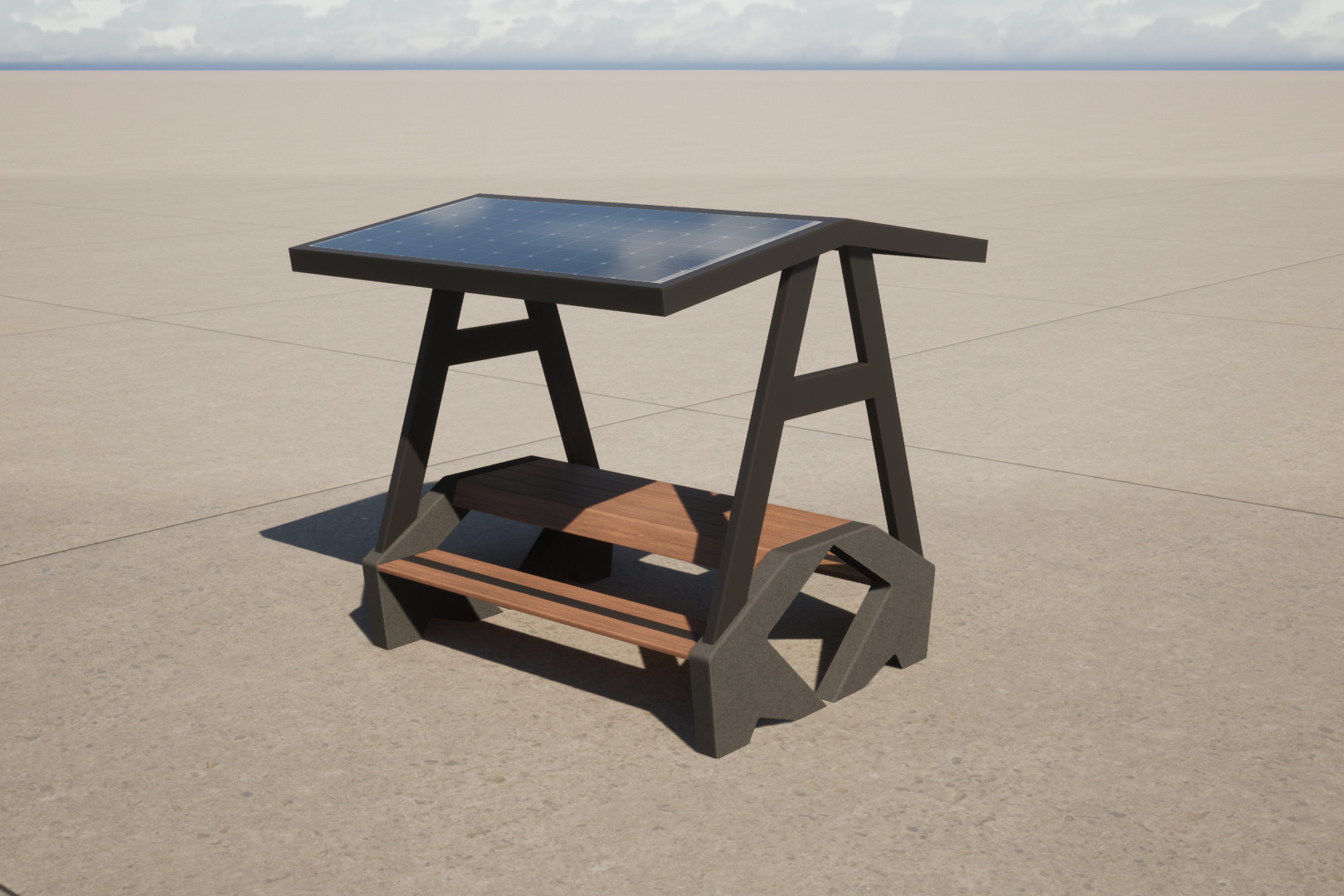 Table Sola mobilier urbain