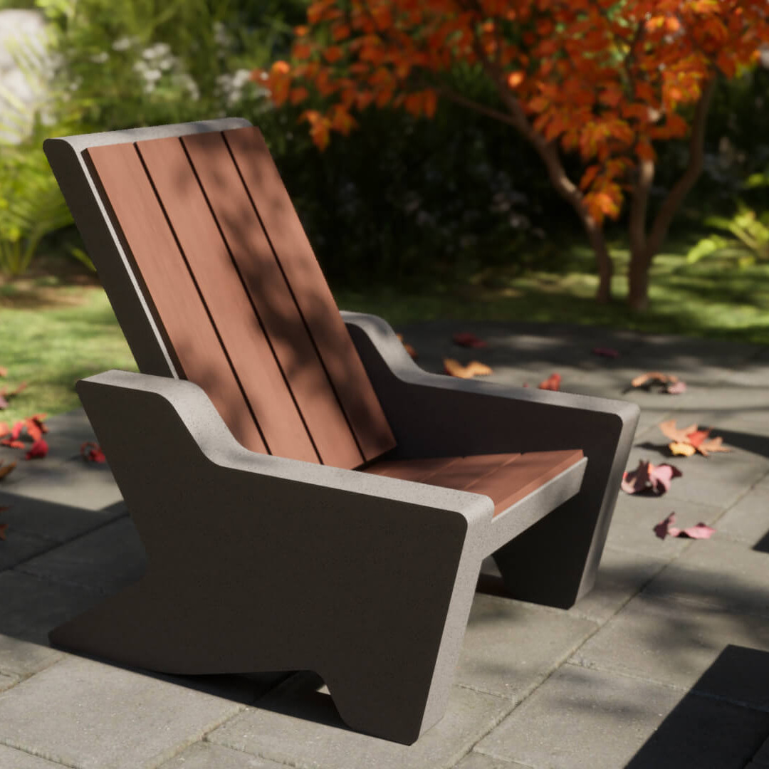 Chaise Lounge mobilier urbain