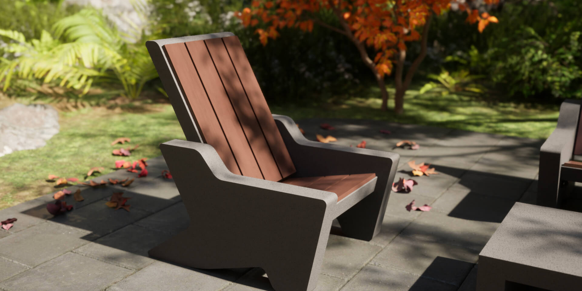 Chaise Lounge mobilier urbain