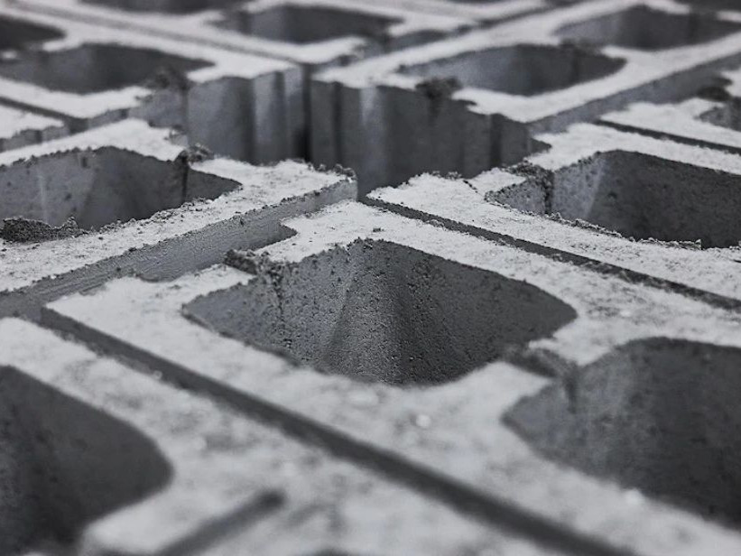 Bloc de construction sans ciment carbo-négatif